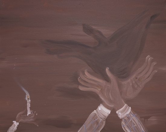 JOSE BONELL First Illusions. 2023 Oil on canvas Cm 80x100