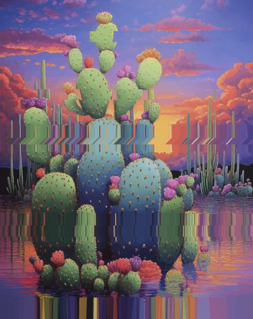 Alexis Mata, Mirror in the Desert, 2025  Oil on canvas. Cm 150x120 / 59x47 inches