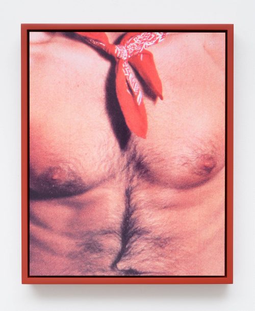 Cross Chain, 2025  16 x 20 inch Dye Sublimation Print on aluminum in artist frame  Edition   + 1 AP