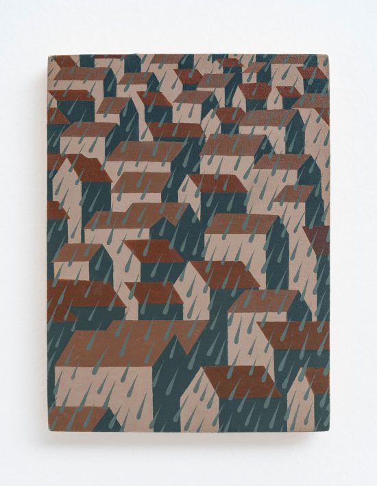 Former Days 2025   oil on wooden panel, 20 cm x 15 cm x 2 cm