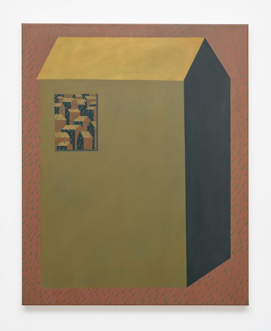 Escape 2025  oil on canvas,  80 cm x 90 cm x 3.5 cm