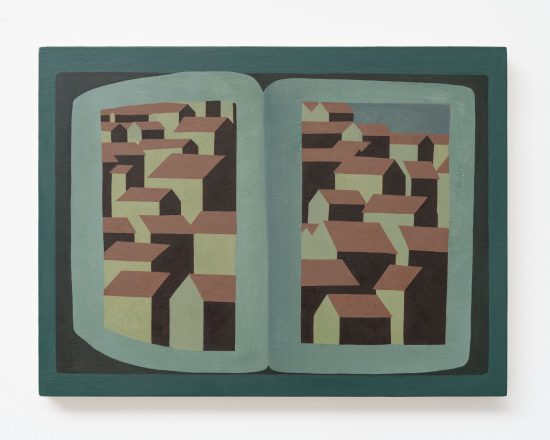 Far 2025   oil on wooden panel, 23.5 cm x 30.5 cm x 2 cm