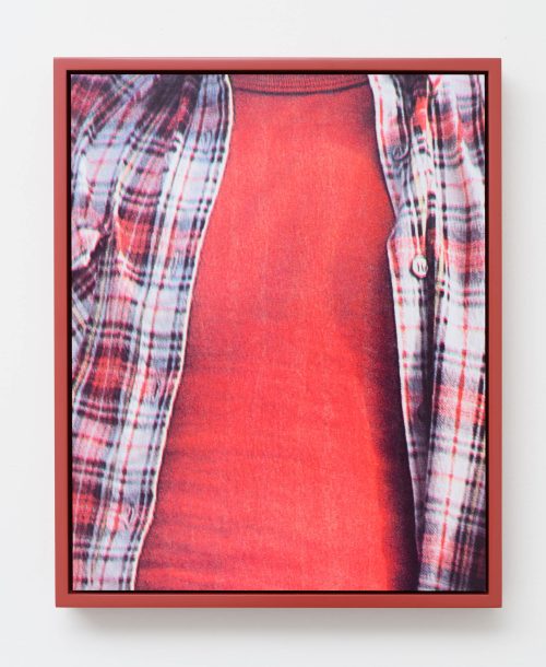 Winter Flannel, 2025  16 x 20 inch Dye Sublimation Print on aluminum in artist frame  Edition   ⅓  + 1 AP